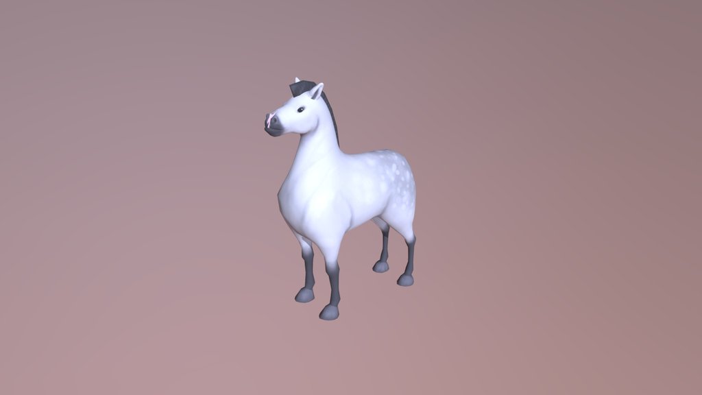 Low Poly Horse