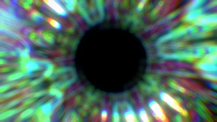 All-Seeing Cosmic Eye 3D Model