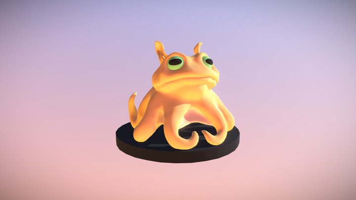 Frogtopus 3D Model
