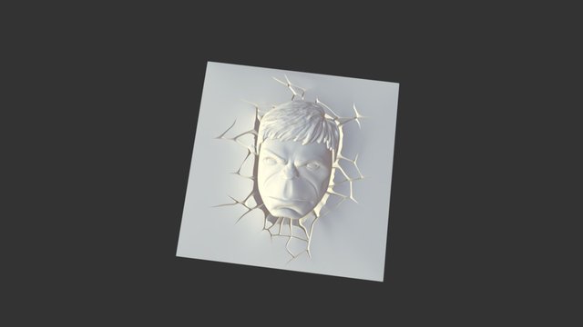 Hulk V3 3D Model
