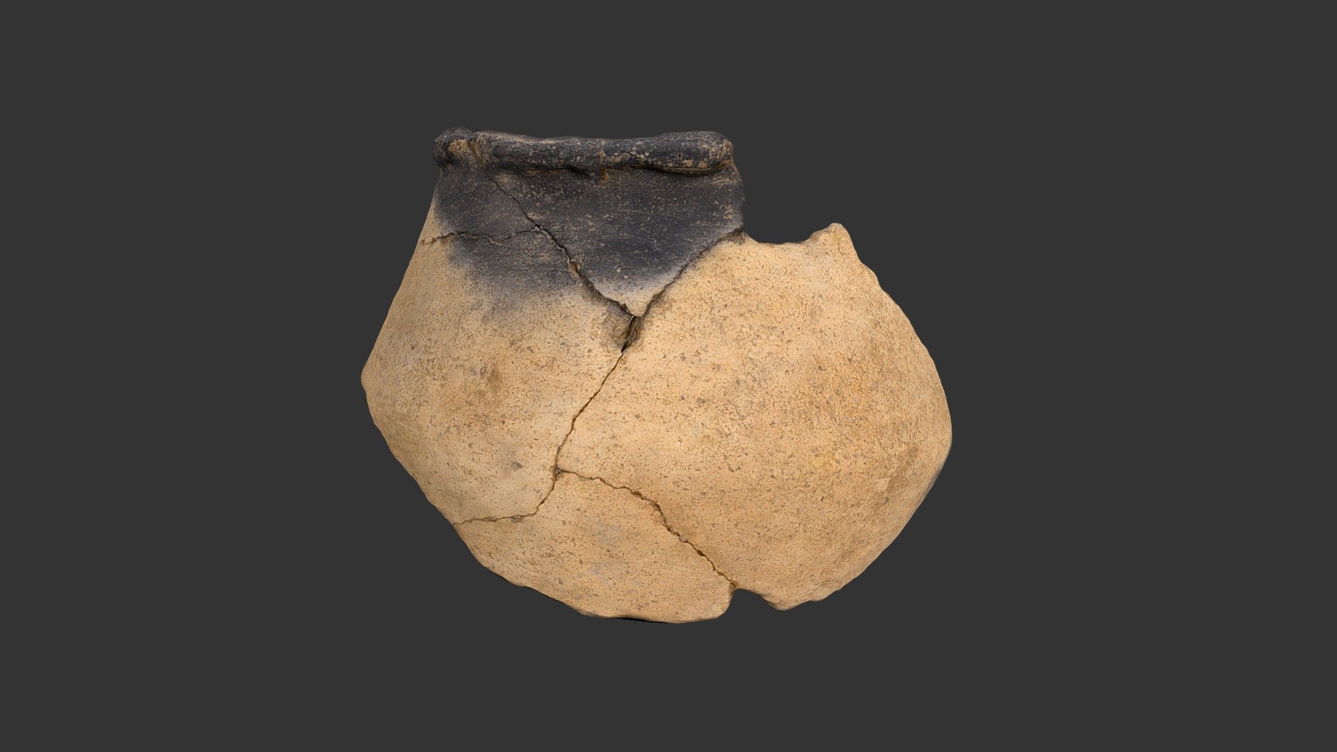 Hillsboro Plain Jar Rim (2352p1128)