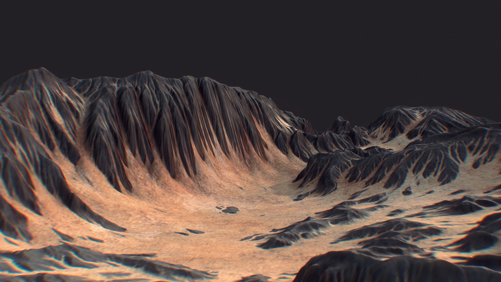 Terrain B - 3D Model By Gio Prando (@gio3dart) [4829f89] - Sketchfab