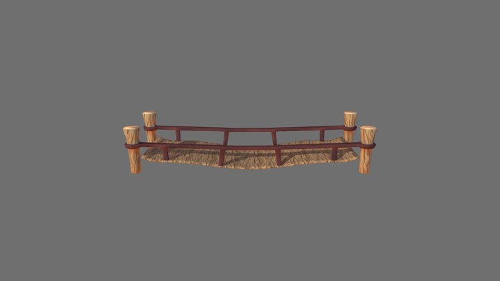 Bridge version 2 - Mokupuni Game 3D Model
