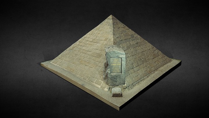 M. R. Štefánik memorial 3D Model