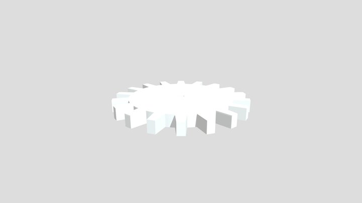Gear_ Sketch 3D Model