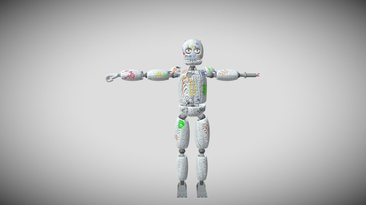Blank [Five Nights at Candy's] 3D Model