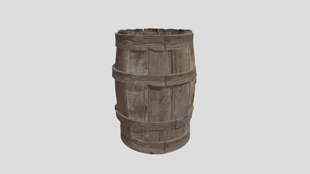 Mk Wooden Barrel