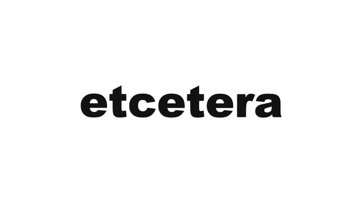 etcetera 3D Model