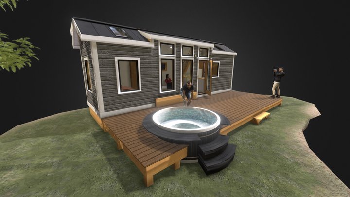 Tiny House by Tiny Homes of Maine 3D Model