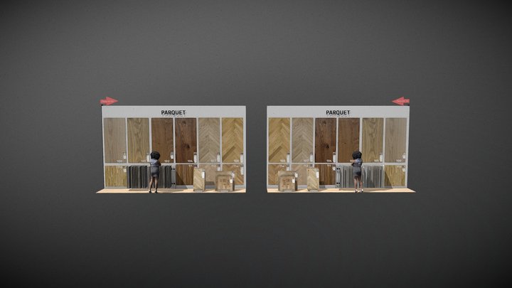 Parquet A 6ml 3D Model