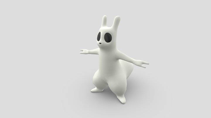 Slugcat 3D Model