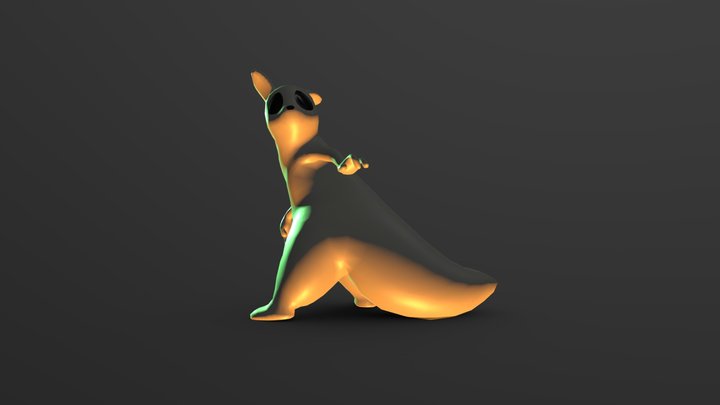slugcat 3D Model