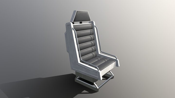 Cockpit Chair 3D Model
