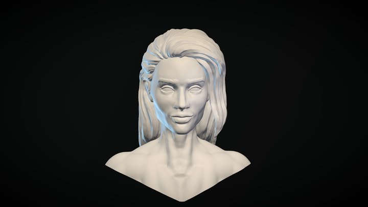 Character Bust - Ysgrid 3D Model