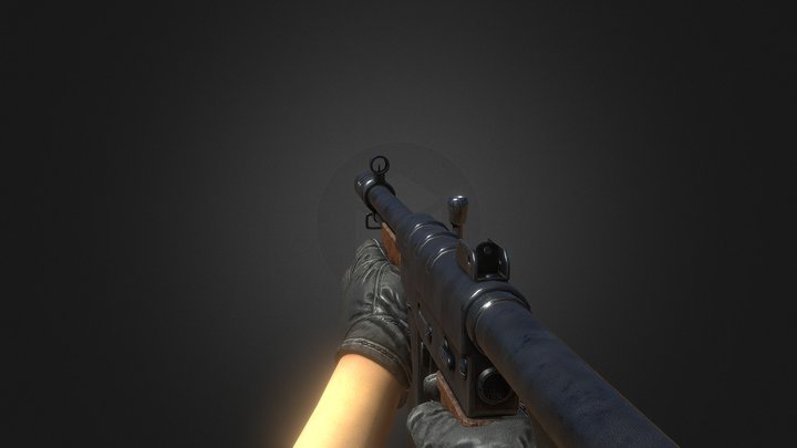 smg animated – Free 3D Model STL