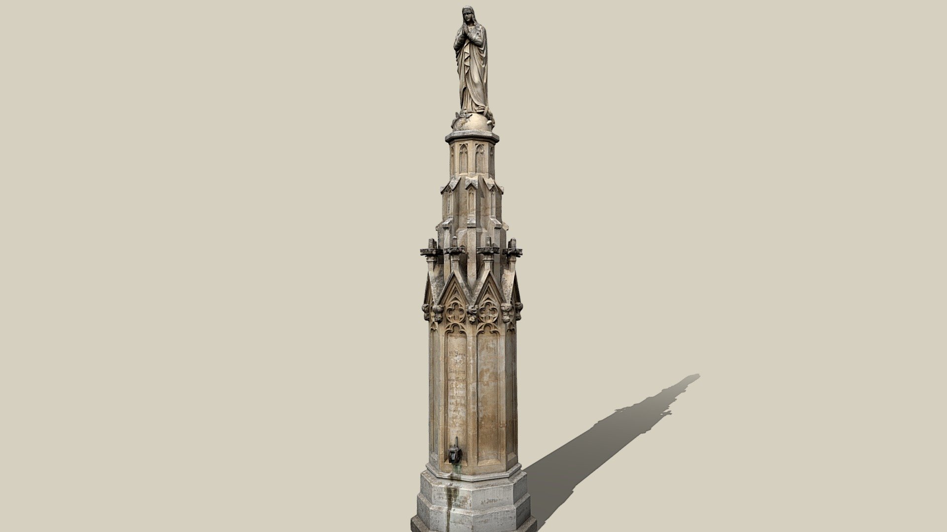 Mariensäule — Sketchfab embed 3D viewer