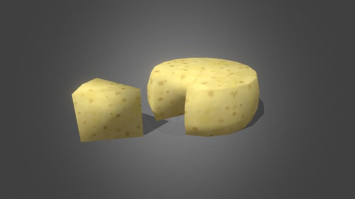 [CC0] Gatenkaas 3D Model