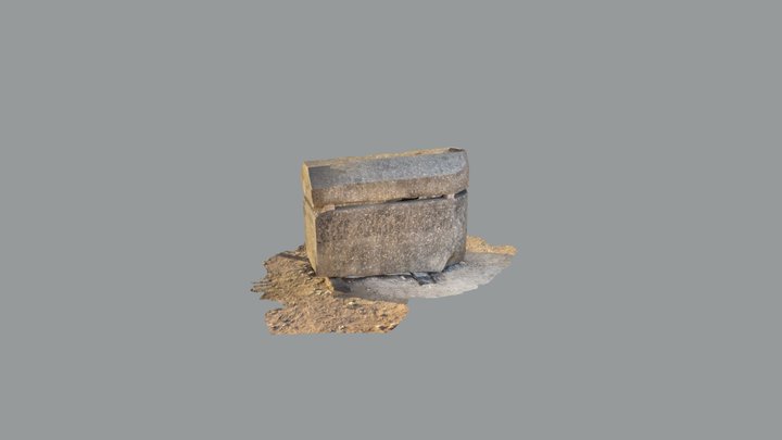 Sarcófago Meidum Egipto 3D Model