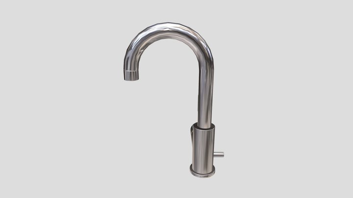 Faucet - Chrome 3D Model