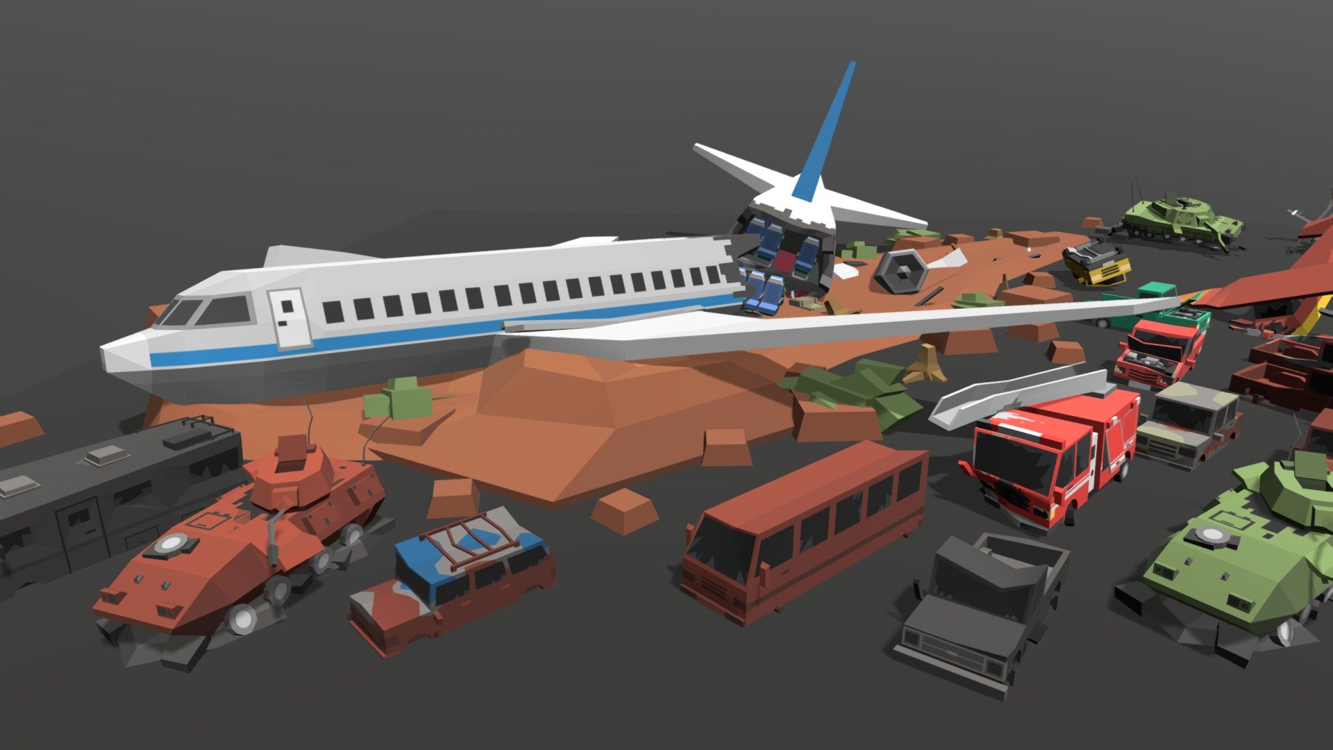 Simple Apocalypse [FREE] - Download Free 3D model by Leafia dev. (@Leaf ...
