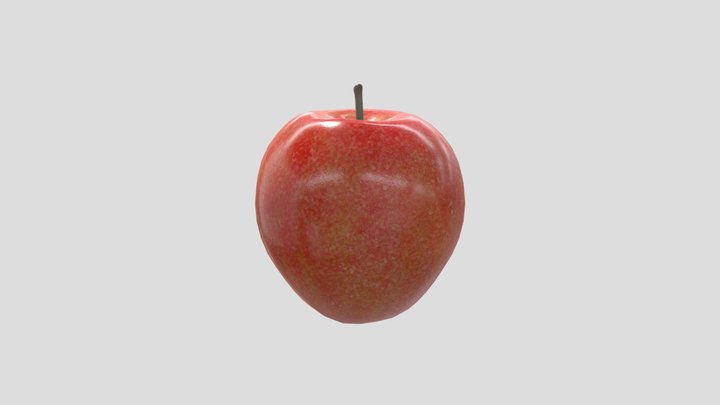 Apple 3D Model