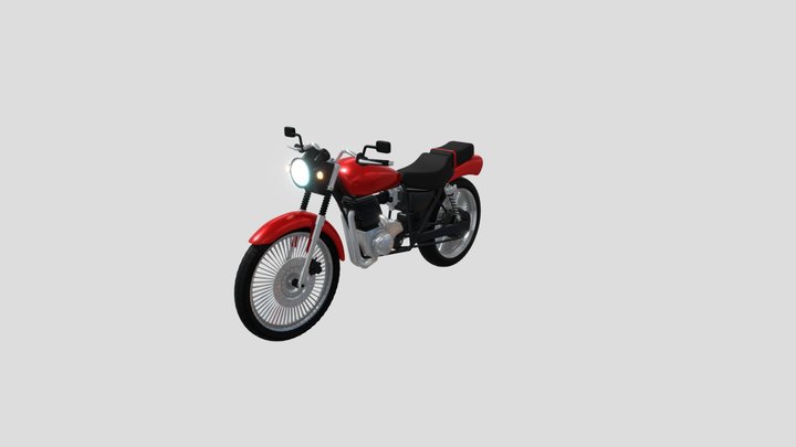 Honda Bike 3D Model