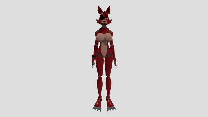 Foxi Porno GLB 3D Model