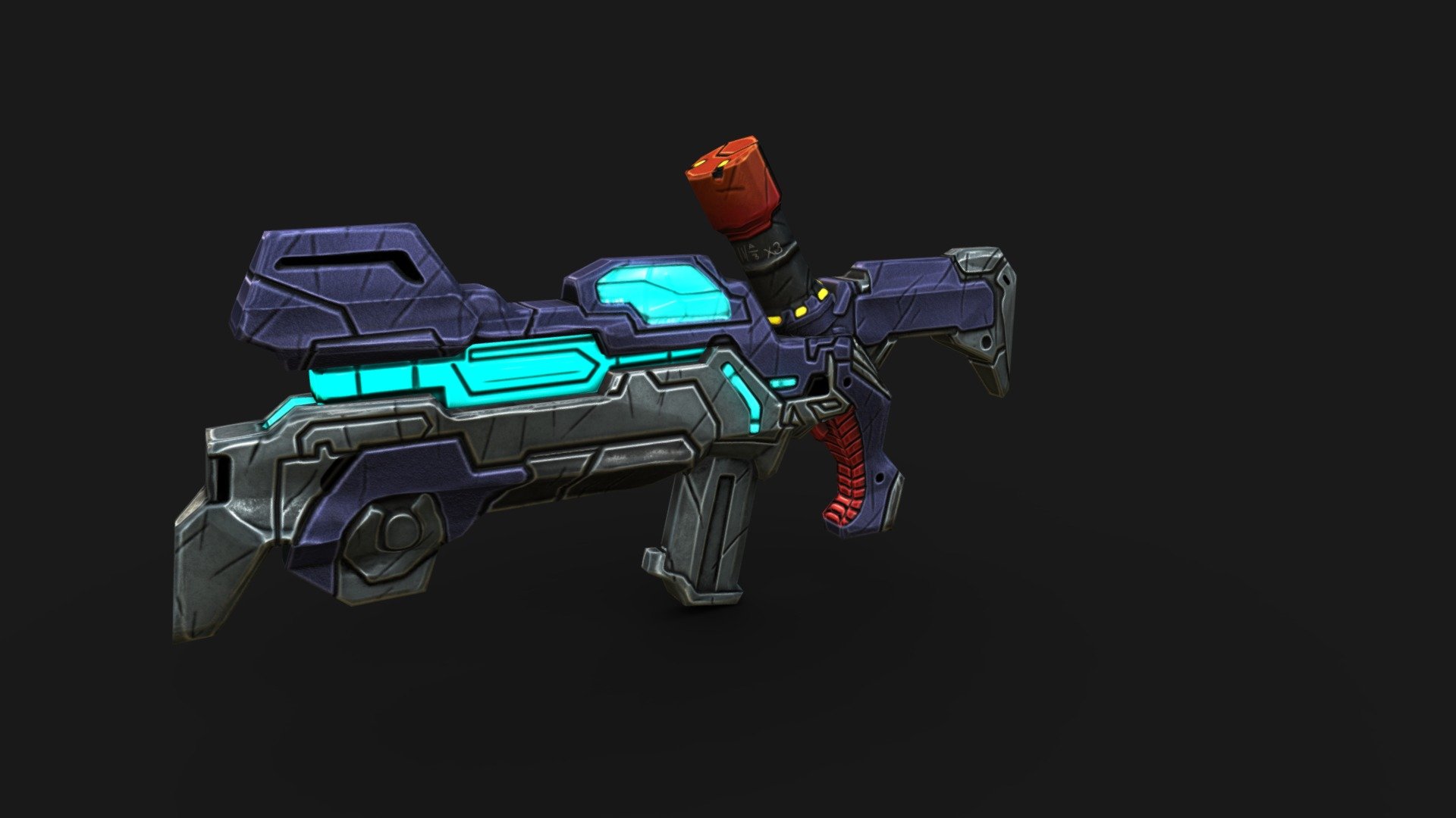 energy-riffle_22 - 3D model by CC (@ccsf) [48340a7] - Sketchfab
