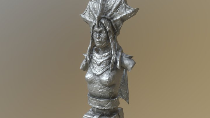 Stone statue 3D Model