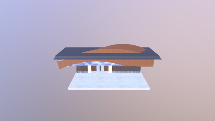 Arts Center 3D Model