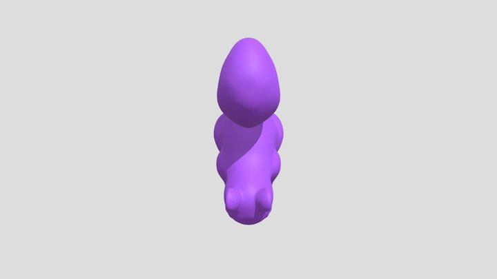 18752_Squirrel_Eating_Nut_v1_new 3D Model