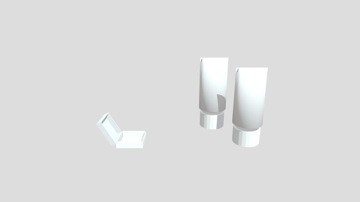 Coffret parfum 3D Model