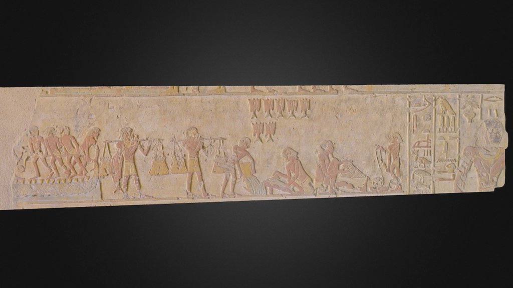 Egyptian Fish Scene