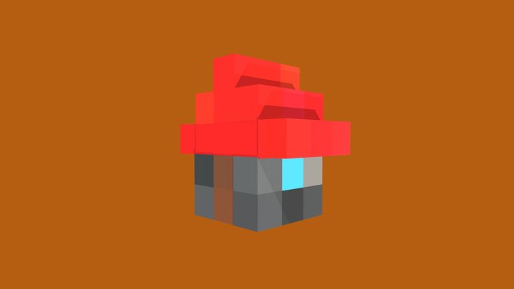 Pixel home 3D Model