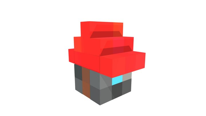 Pixel home 3D Model
