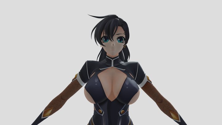 Fuuma Tokiko (Taimanin Squad) 3D Model