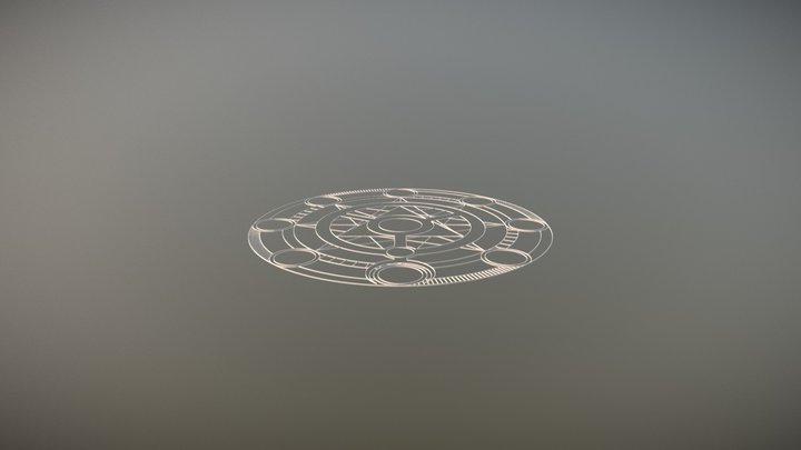 Magic Circle 3D Model