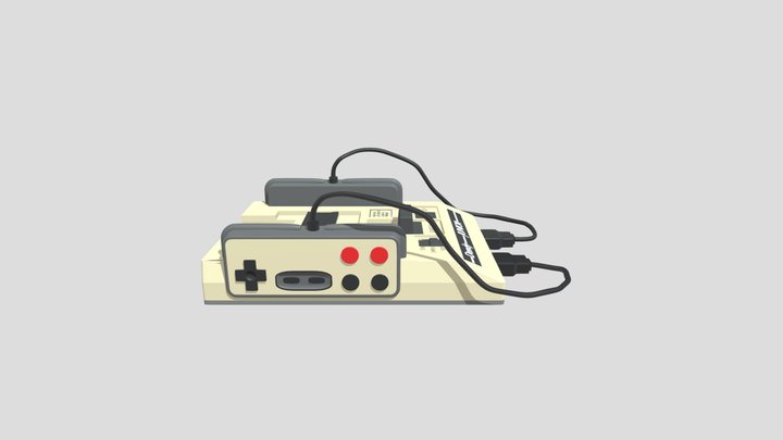 Dendy Junior 3D Model