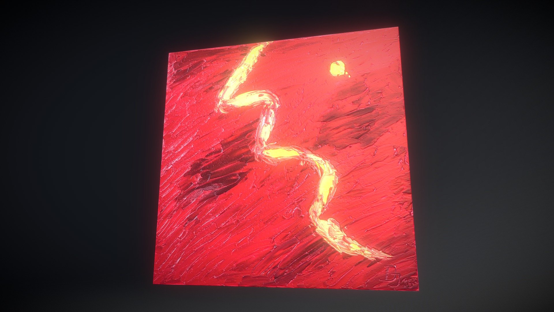Oil painting test Buy Royalty Free 3D model by VISAll3D (VISAll) [4839d47] Sketchfab Store