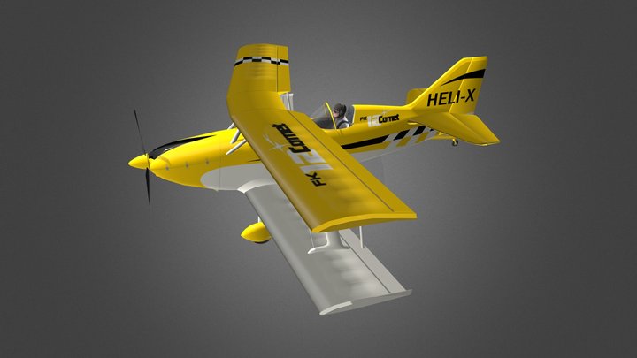 FK12 Comet 3D Model