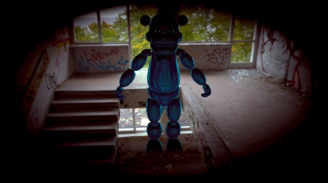 Teal Freddy 3D Model