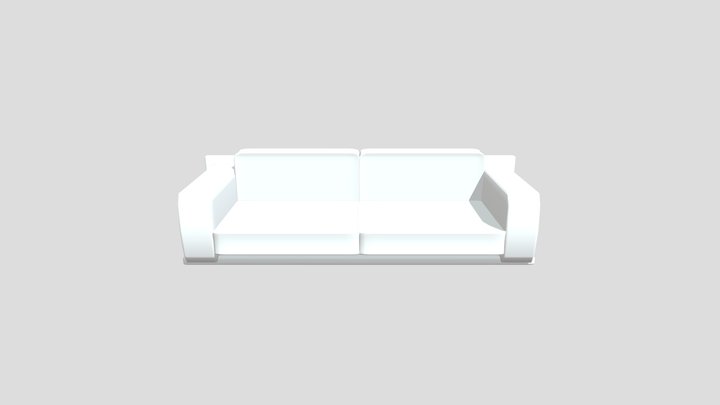 High Poly - sofa 3D Model