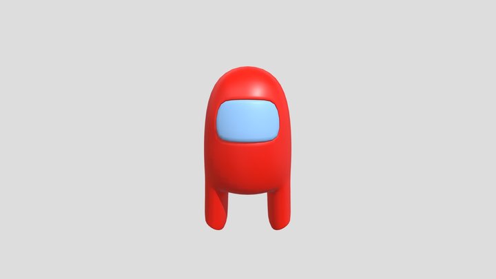 Among Us Crewmate 3D Model