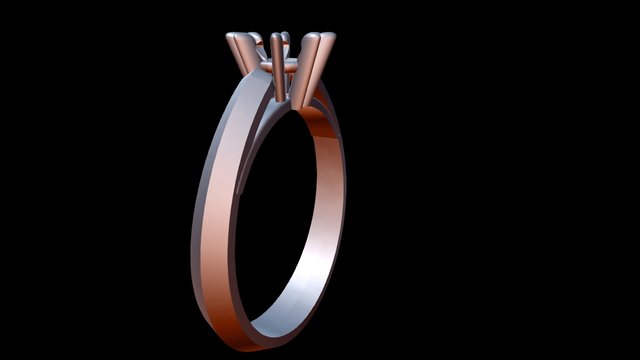 3D Rings Enagagement 3D Model
