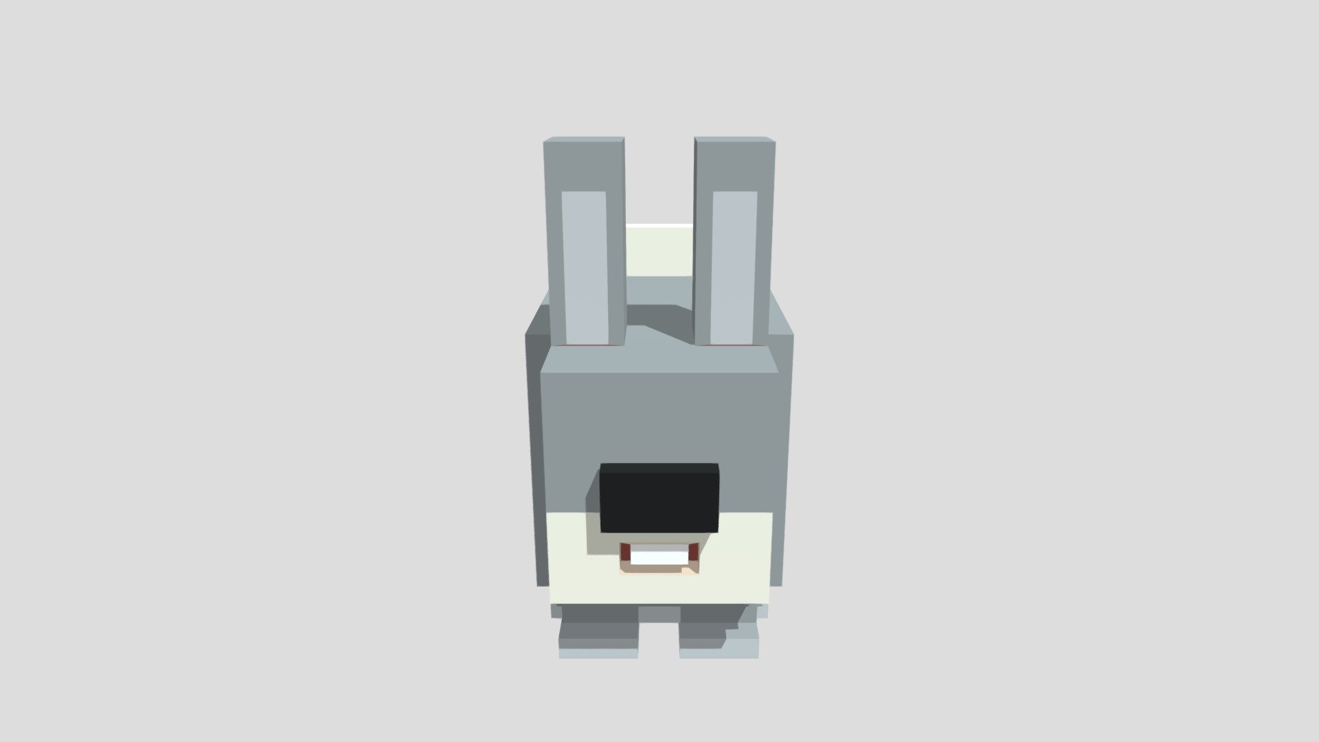 Grey Bunny - Crossy Road
