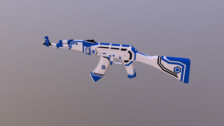 AK-47 | O-Zone 3D Model