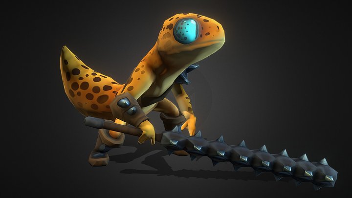 Leopard Hunter - 3D Character Assessment 3D Model