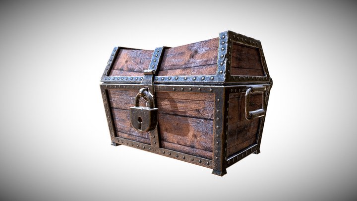 dower chest 3D Model