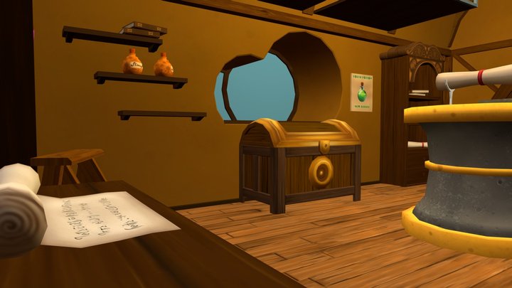Curiosity Shop 3D Model