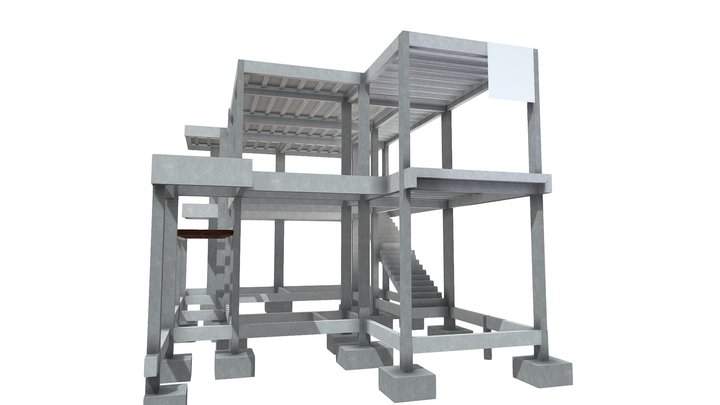 PROJETO ESTRUTURAL - PR 3D Model